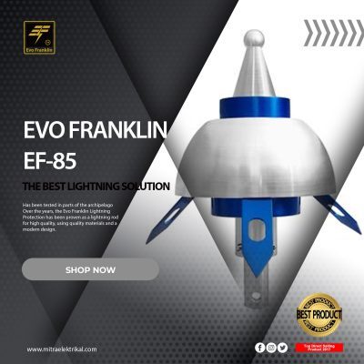 Tampak Atas Sirip Ionisasi Evo Franklin
